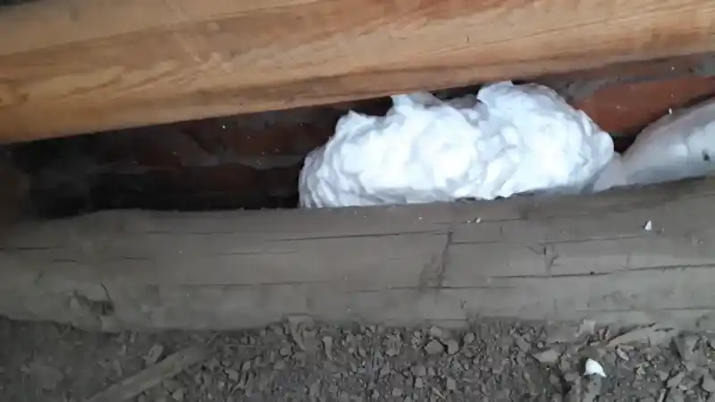 Процесс утепления